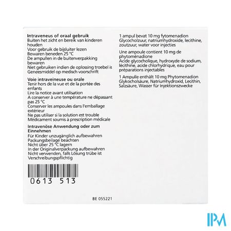 Konakion Amp 10 X 1ml/10mg 1