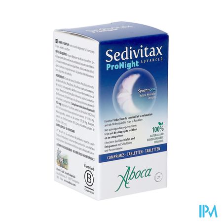 Aboca Sedivitax Pronight Advanced Tabl 27