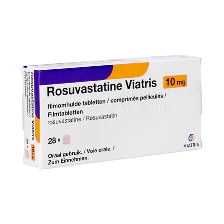 Rosuvastatine Viatris 10mg Filmomh Tabl 28