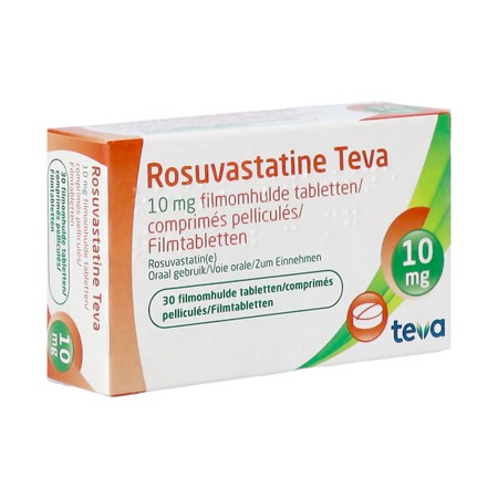 Rosuvastatine Teva 10mg Comp Pell 30