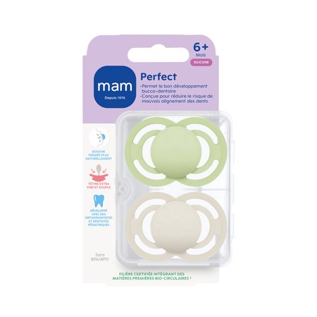 SUCET MAM PERFECT TEND SIL 6+M X2