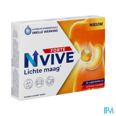 Nvive Lichte Maag Forte Liquishells 12