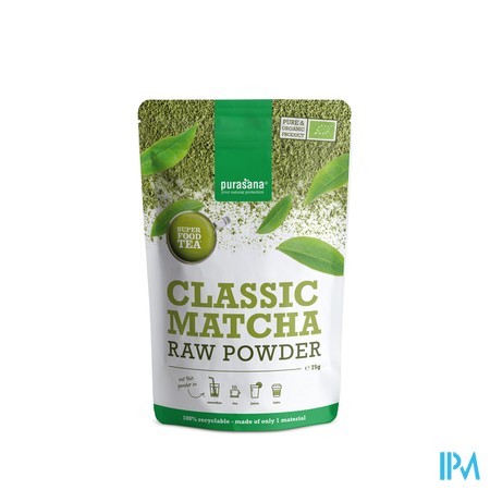 Purasana Vegan Matcha Classic Poudre 75g