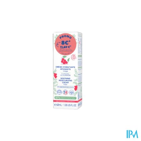 Mustela Pts Creme Hydratante Apaisante 40ml Promo