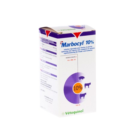 Marbocyl Susp Inj 10% 100ml