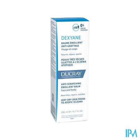 Ducray Dexyane Baume Emollient A/grattage 200ml Nf