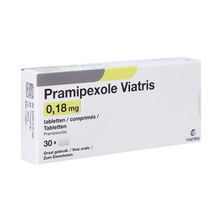 Pramipexole Viatris 0,18mg Tabl 30