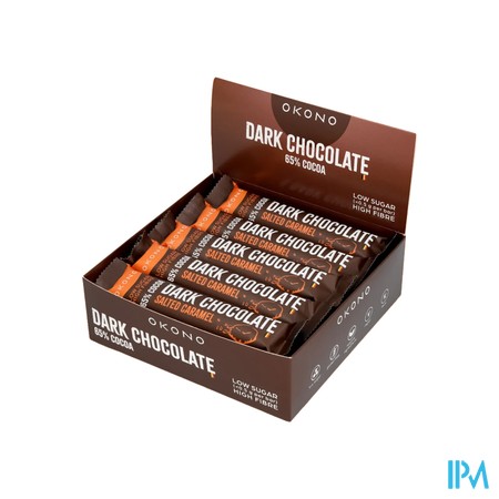 Okono Dark Chocolate Salted Caramel 20x35g