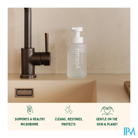 Yokuu Probiotische Lichaamszeep Matcha Fles+parel