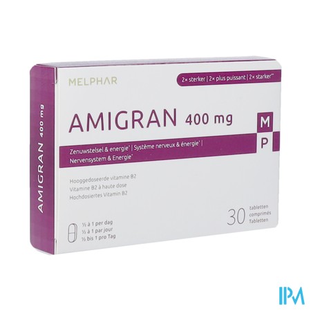 Amigran 400mg Comp 30