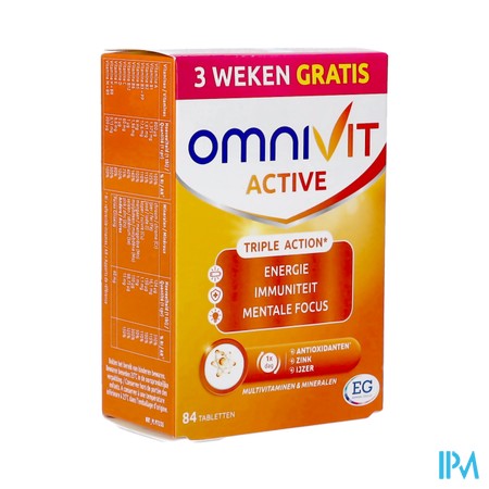 Omnivit Active 3S Tabl 84 Promo