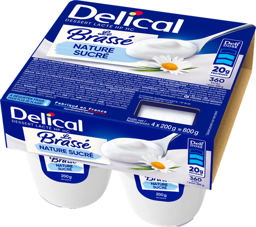 Delical Le Brasse Natuur 4x200g
