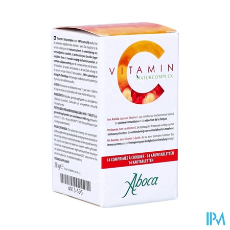 Vitamin C Naturcomplex Kauwtabl 14