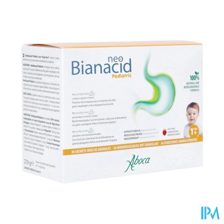 Neobianacid Pediatric Zakjes Granulaat 36x775mg
