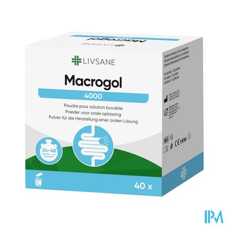 Livsane Macrogol 4000 Zakjes Poeder 40x10g