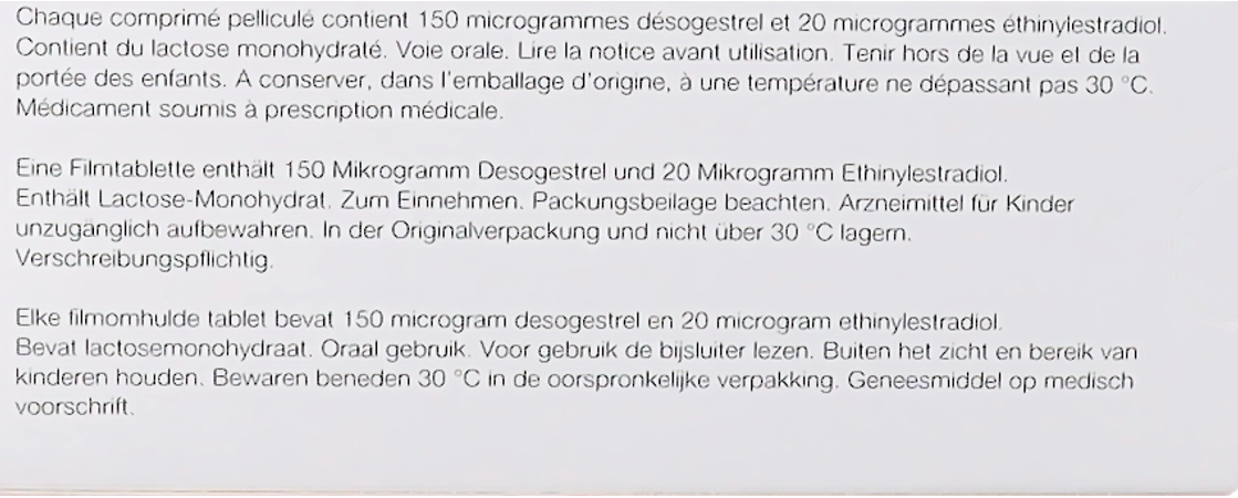 Desorelle 20 Comp 6 X 21 3