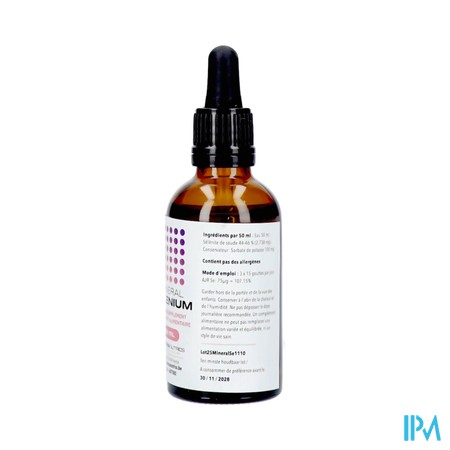 Minerale Selene Goutes 50ml Pharmanutrics
