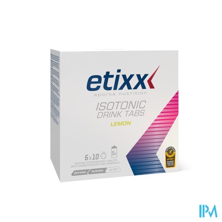 Etixx Isotonic Lemon Bruis Tabl. 6x10