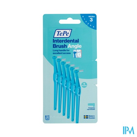 Tepe Angle Interdental Ragers Bleu 0,6mm 6 154640