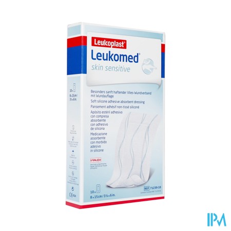 Leukomed Skin Sens. 8cmx15cm 10