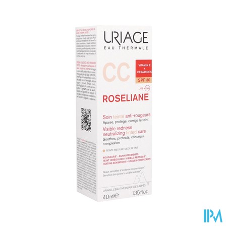 Uriage Roseliane Cc Cream Ip30 Tube 40ml