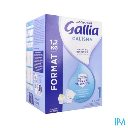 GALLIA CALISMA 1AGE LAIT PDR 1200G