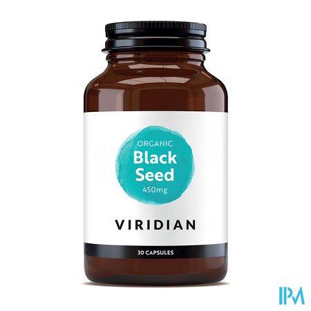 Viridian Organic Black Seed V-caps 30