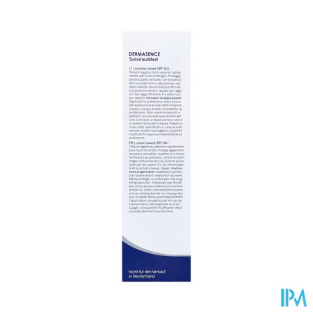 Dermasence Solvinea Sun Protect.lotion Spf50+200ml