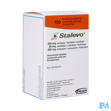 Stalevo 200mg/50mg/200mg Abacus Filmomh Tabl 100