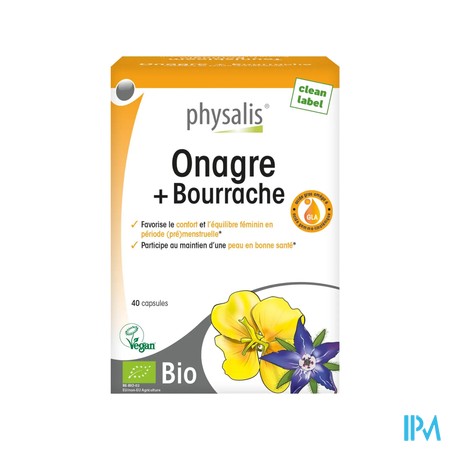 Physalis Teunisbloem+bernagie Caps 40