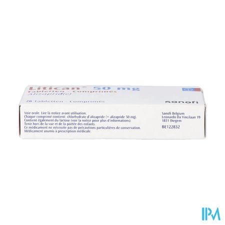 Litican 50mg Comp 20 X 50mg