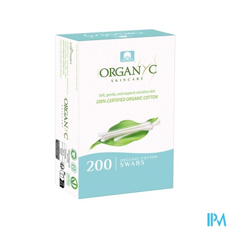 Organyc Beauty Wattenstaafjes Katoen 200