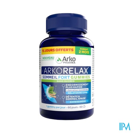 ARKORELAX SOMMEIL FORT GUMMIES 60