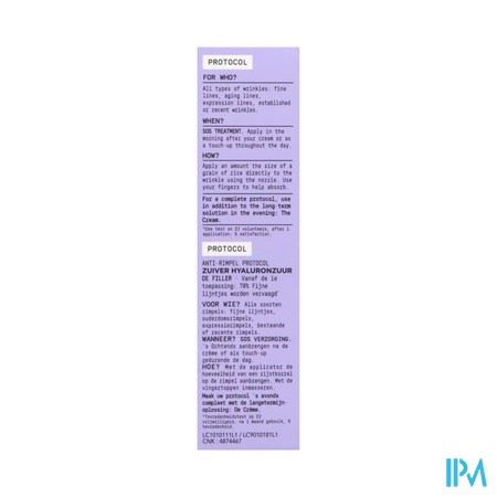 Lierac Protocol A/rimpel Filler Pen 15ml