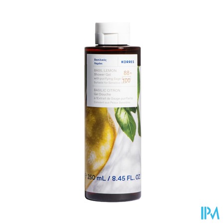 Korres Kb Bas. Lemon Gel Douche 250ml