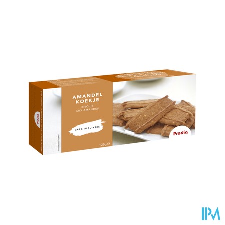 Prodia Amandelkoekje+zoetst.malt.125g 6008 Revogan