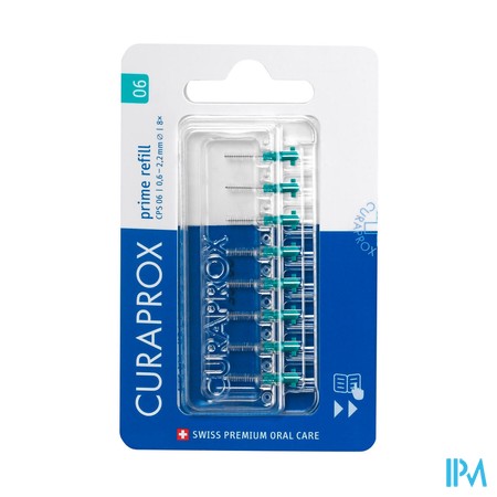 Curaprox Cps 06 Prime Brushes Refill 8