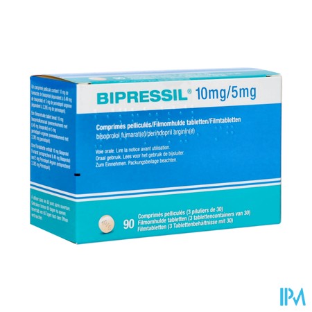 Bipressil 10mg/5mg Pi Pharma Comp Pell 90 Pip