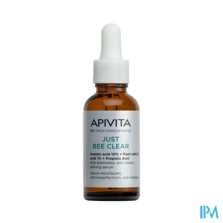 Apivita Just Bee Clear A/blem.&a/mark&r.serum 30ml