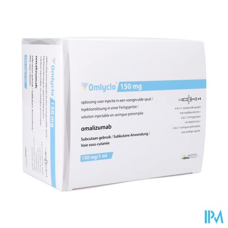 Omlyclo 150mg Opl Inj Voorgevulde Spuit 1ml 6
