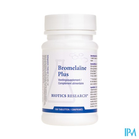 Bromelain Plus Biotics Comp 100