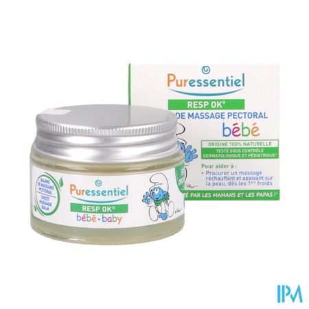Puressentiel Ademhaling Massagebalsem Baby 30ml