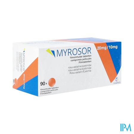 Myrosor 20mg/10mg Pi Pharma Filmomh Tabl 90 Pip