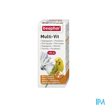 Beaphar Multi-vit Papegaaien 20ml