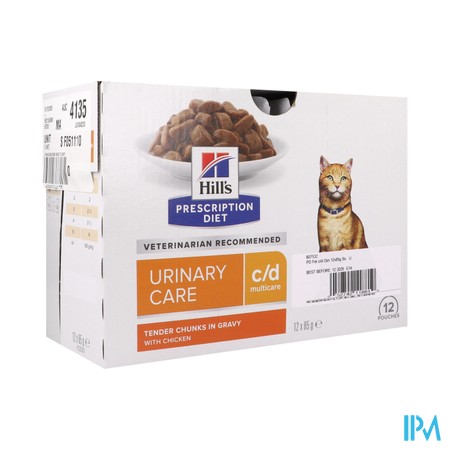 Hills Prescrip.diet Feline Cd Maaltijdzakje 12x85g
