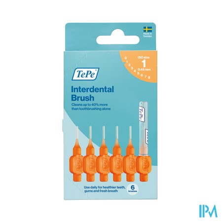 Tepe Interdental Brush 0,45mm Orange 6