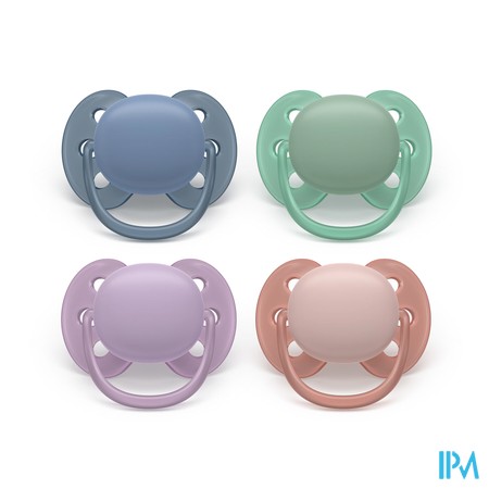 Philips Avent Fopspeen +6m Soft Mix 2