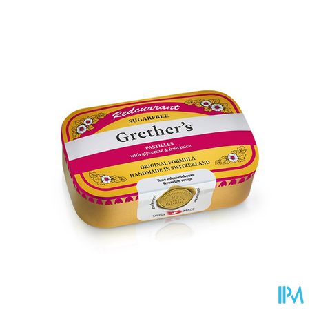 Redcurrant Grethers Sugarless Vit C 110g