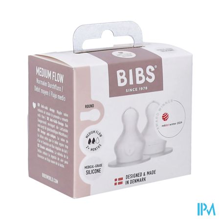 Bibs Zuigfles Spenen Siliconen Duopack M