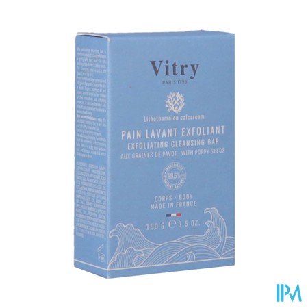 Vitry Les Essentiels Exfolierende Zeepbar 100g